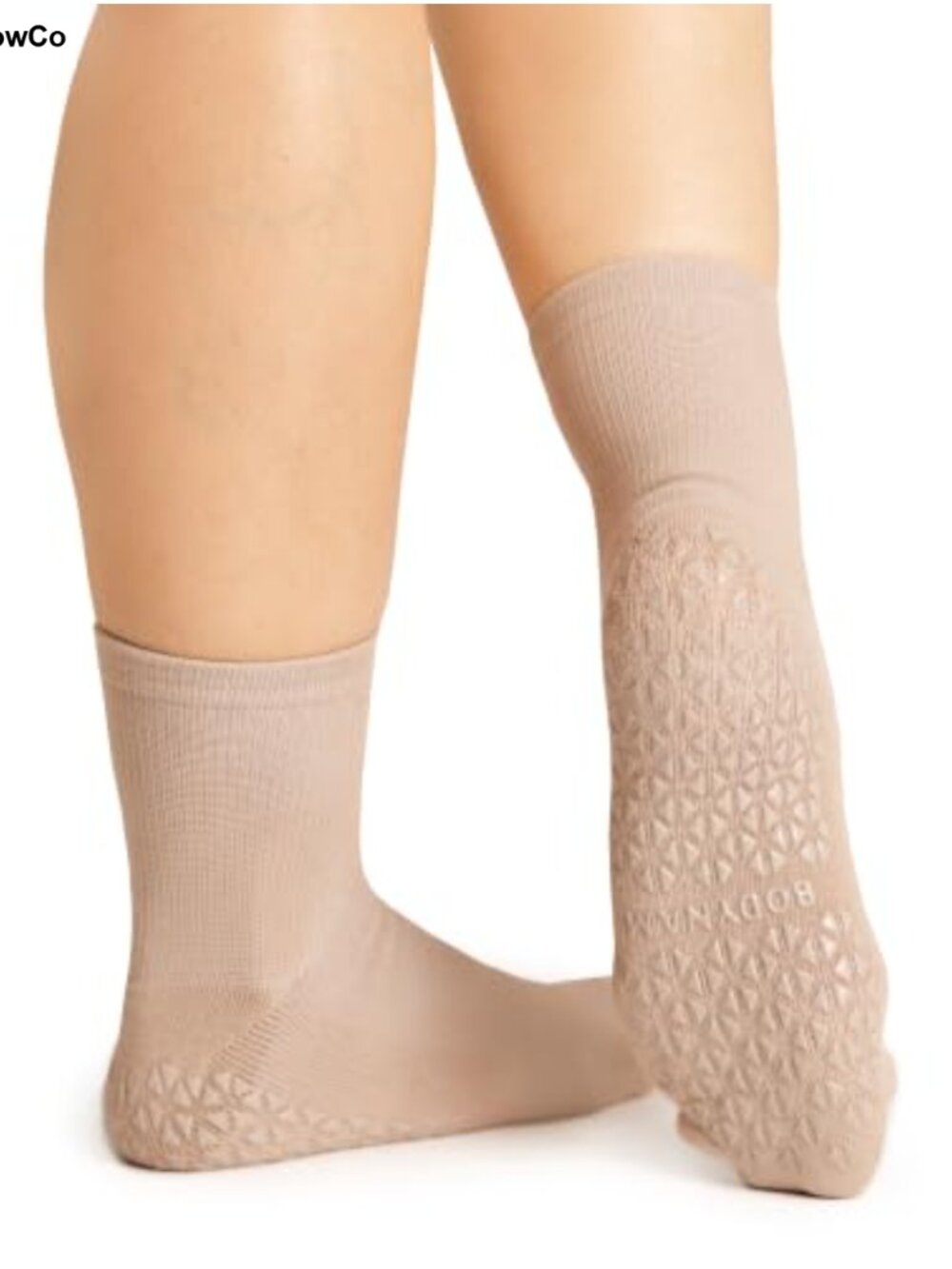 Non-Slip Ankle Grip Socks Pilates Yoga Barre Arch Support Cotton Blend